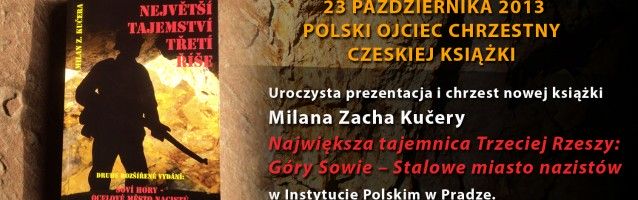 Polski Ojciec Chrzestny czeskiej książki. 23.10.2013r